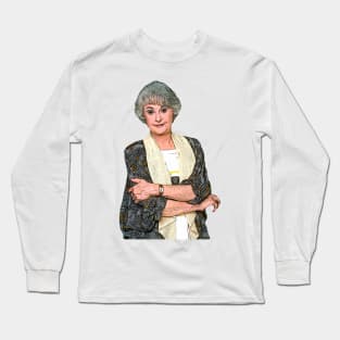 Dorothy Zbornak Cartoonish Long Sleeve T-Shirt